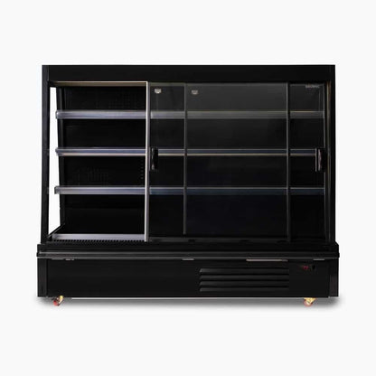 Bromic Semi Vertical Display Fridge - 1875mm - 2 Doors - Sliding 3335646-NR