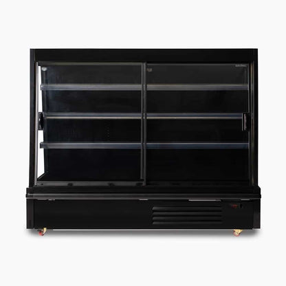 Bromic Semi Vertical Display Fridge - 1875mm - 2 Doors - Sliding 3335646-NR