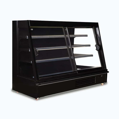 Bromic Semi Vertical Display Fridge - 2500mm - 4 Doors - Sliding 3335647-NR