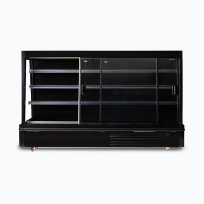 Bromic Semi Vertical Display Fridge - 2500mm - 4 Doors - Sliding 3335647-NR