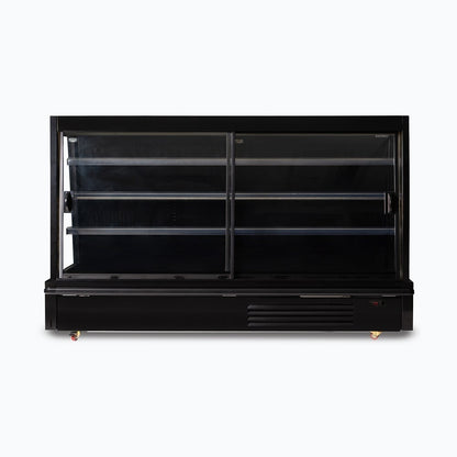 Bromic Semi Vertical Display Fridge - 2500mm - 4 Doors - Sliding 3335647-NR