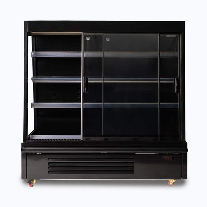Bromic Semi Vertical Display Fridge - Gondola - 1580mm - 2 Doors - Sliding 3335648-NR