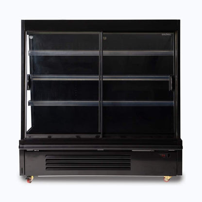 Bromic Semi Vertical Display Fridge - Gondola - 1580mm - 2 Doors - Sliding 3335648-NR
