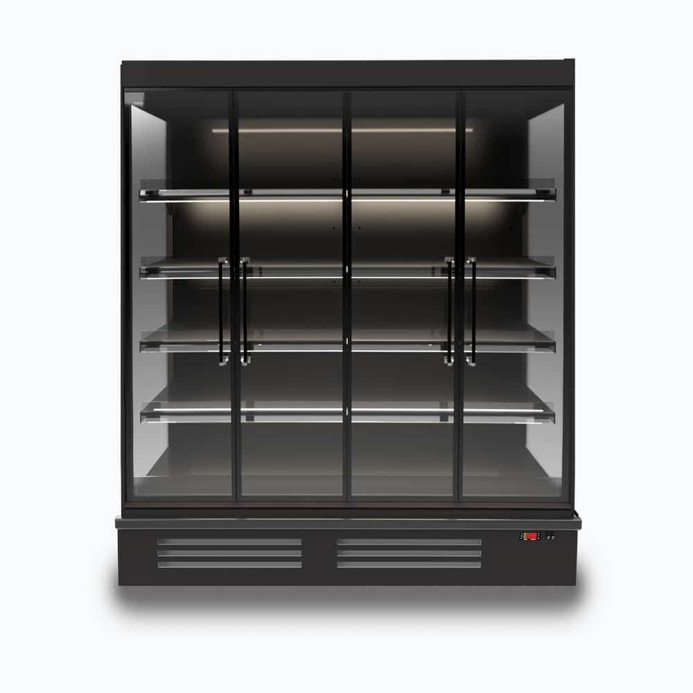 Bromic Full Height Multideck Fridge with Doors - 1875mm 3335655-NR