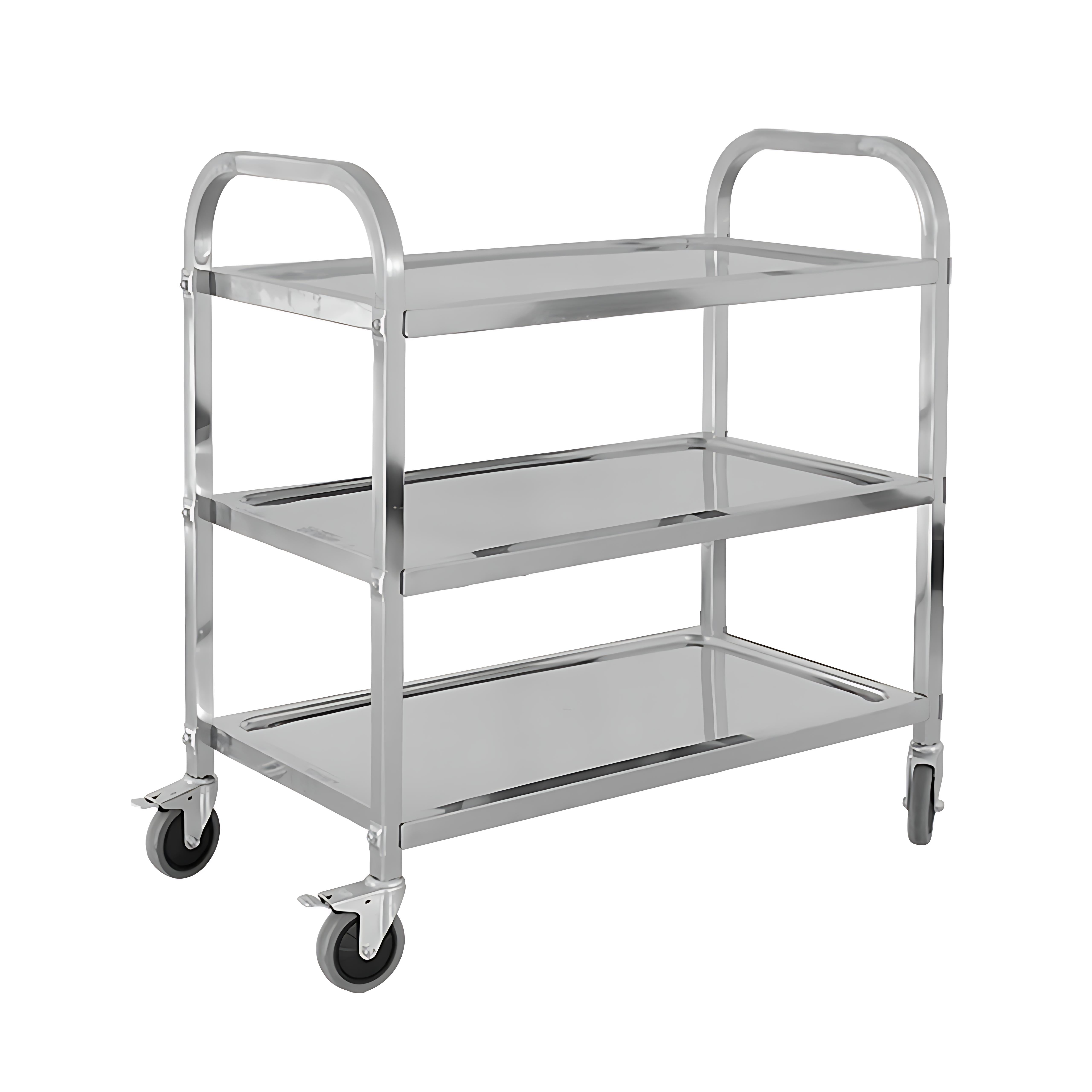 brand-kitchen-knock KitchenKnock 338754 stainless steel trolley 3 tiers large 950*500*950mm Kitchen Knock