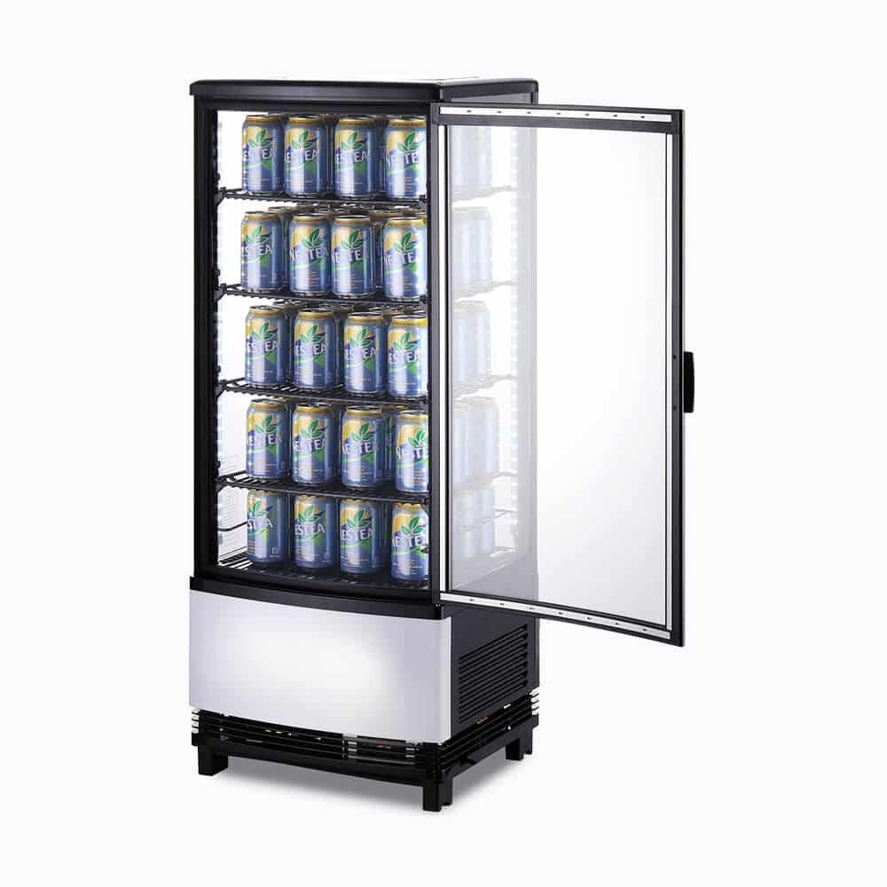 Bromic Countertop Fridge - 98L - 1 Door - Curved Glass 3735192-NR