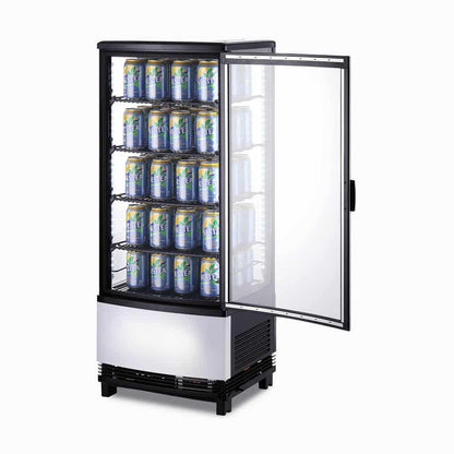 Bromic Countertop Fridge - 98L - 1 Door - Curved Glass 3735192-NR