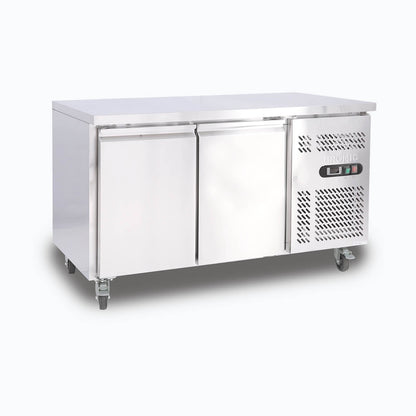 Bromic Under Bench Fridge - 282L - 2 Doors - Stainless Steel 3735204-NR