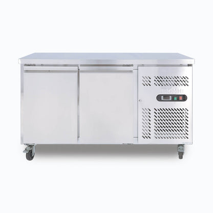 Bromic Under Bench Fridge - 282L - 2 Doors - Stainless Steel 3735204-NR