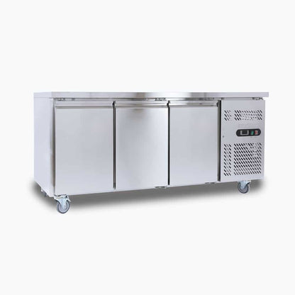 Bromic Under Bench Fridge - 417L - 3 Doors - Stainless Steel 3735206-NR