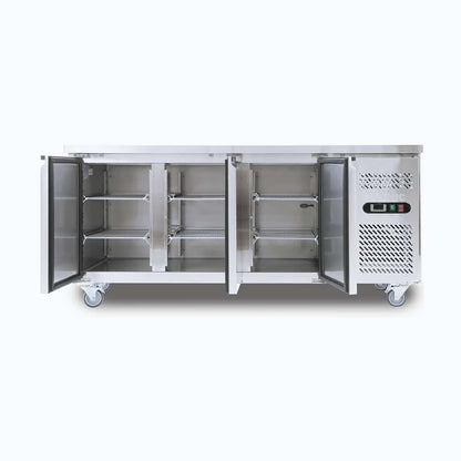 Bromic Under Bench Fridge - 417L - 3 Doors - Stainless Steel 3735206-NR