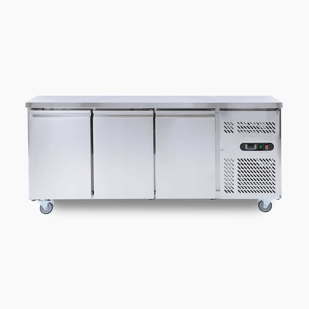 Bromic Under Bench Fridge - 417L - 3 Doors - Stainless Steel 3735206-NR