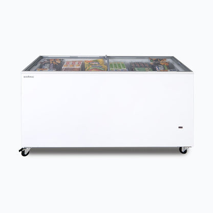 Bromic Display Chest Freezer - 491L - Flat Glass Top 3735304-NR