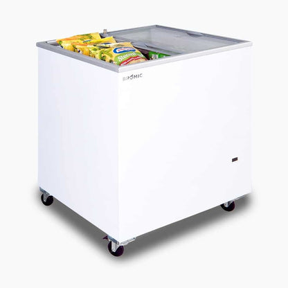 Bromic Display Chest Freezer - 191L - Flat Glass Top 3735308-NR