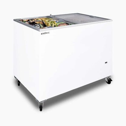 Bromic Display Chest Freezer - 296L - Flat Glass Top 3735309-NR