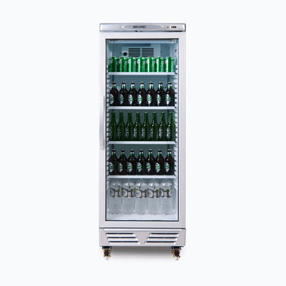 Bromic Upright Display Fridge - 290L - 1 Door - Flat Glass 3736034-NR