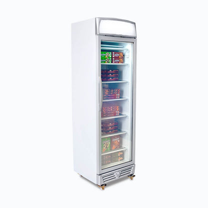 Bromic Upright Display Freezer - 300L - 1 Door - Flat Glass - Lightbox 3736046-NR