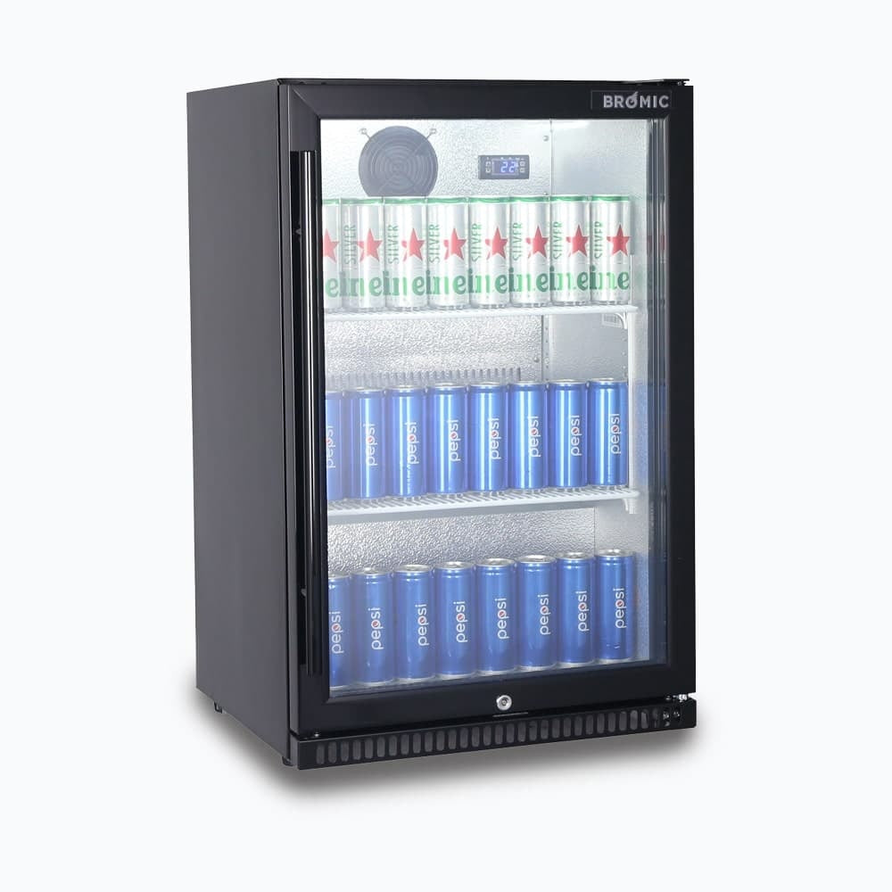 Bromic Back Bar Fridge - 118L - 1 Door - Hinged 3736070-1