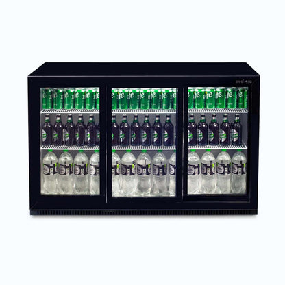 Bromic Back Bar Fridge - 307L - 3 Doors - Sliding 3736074-1