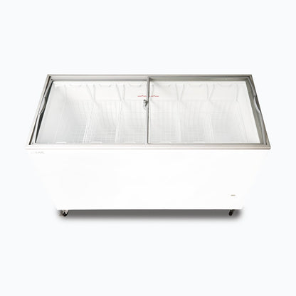 Bromic Display Chest Freezer - 427L - Curved Glass Top 3736203-NR