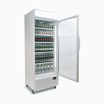 Bromic Upright Display Fridge - 659L - 1 Door - Flat Glass - Lighbox 3736219