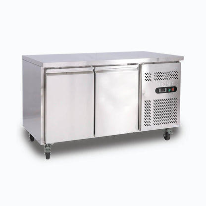 Bromic Under Bench Freezer - 282L - 2 Doors - Stainless Steel 3736230-NR