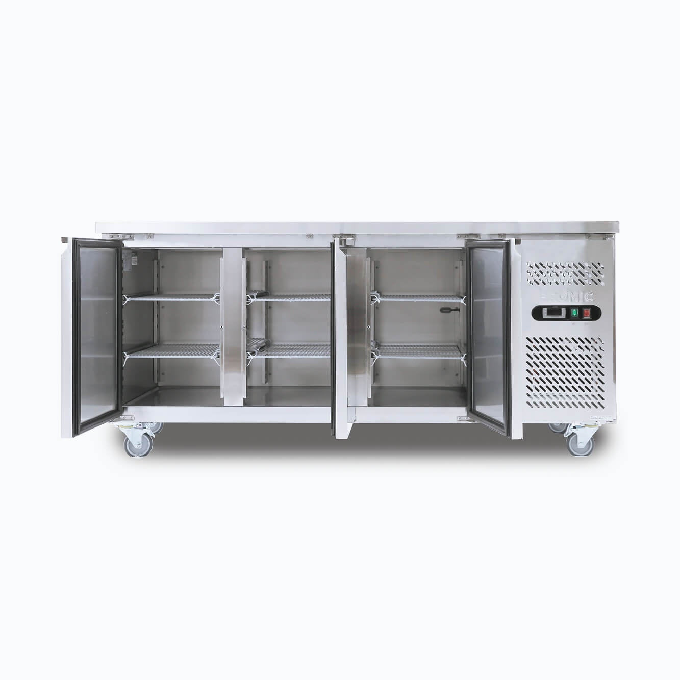 Bromic Under Bench Freezer - 417L - 3 Doors - Stainless Steel 3736231-NR