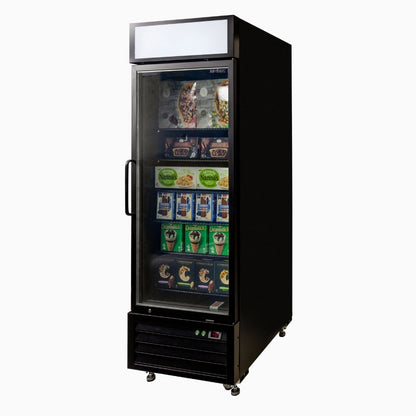Bromic Upright Display Freezer 546L - 1 Door - Flat Glass - Lightbox 3736263-NR