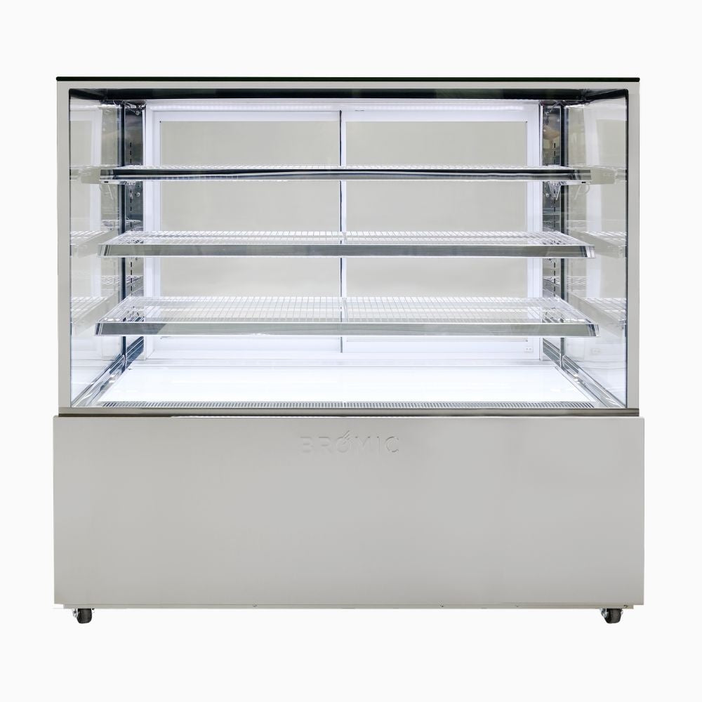 Bromic Chilled Food Display - 1500mm - 4 Tier 3736310-SS-1-RW