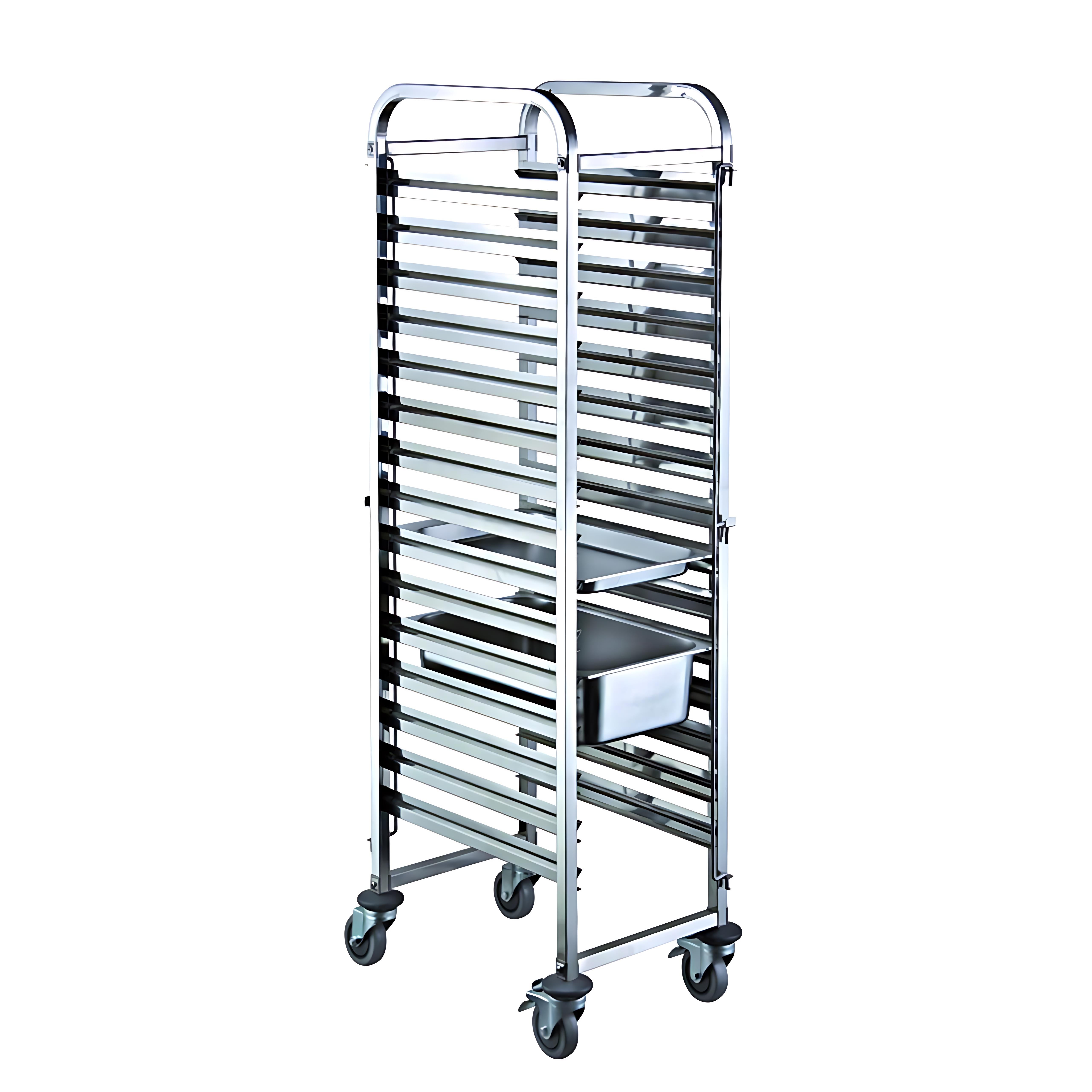 brand-kitchen-knock KitchenKnock 393576 Gastronorm trolley 1/1 GN pan 6 tiers Kitchen Knock