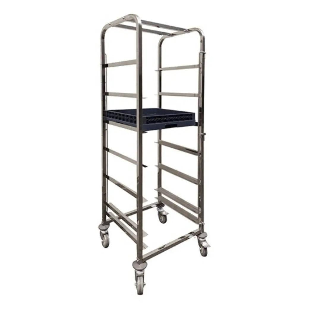 F.E.D Modular System-404092 Dishwasher Basket Trolley 6 Tray Mattys