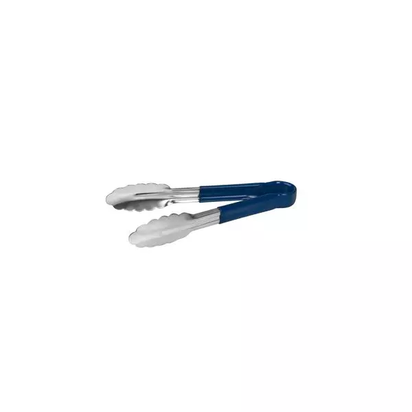 brand-trenton Trenton -48009-BL Colour Coded Tong PVC Coated Handle 230mm Blue Stainless Steel, One Piece - 48009-BL Trenton