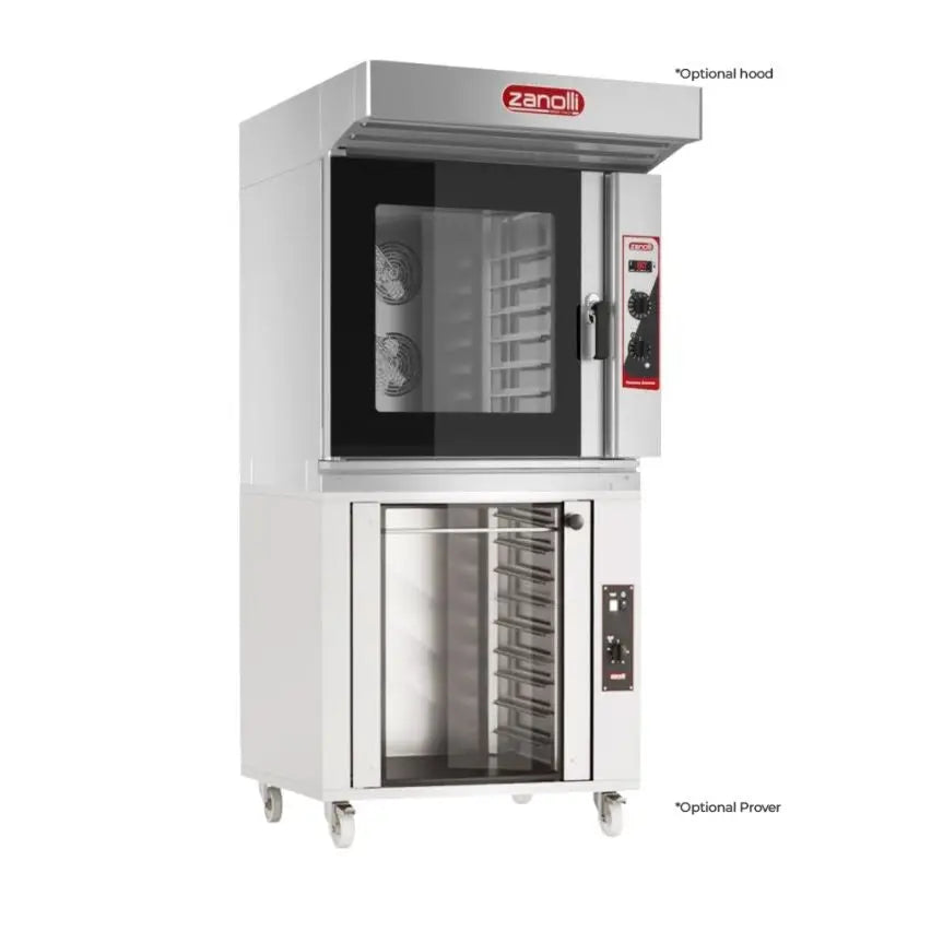 Zanolli Anemos 6E/MC EM Professional Convection Oven With Manual Controls - 6 Trays (400 X 600) Capacity 5FC0402 Mattys