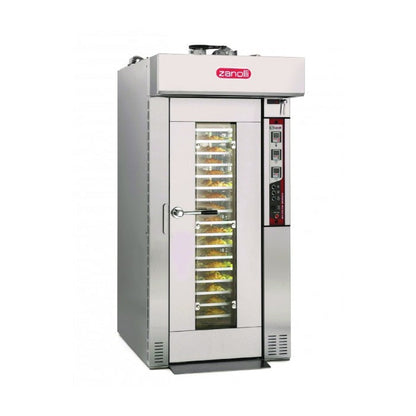 Zanolli Rotor Wind 3E Single Rack Rotating Convection Oven - 18 Tray Roll-in Trolley (400 x 600) Capacity 5RW0300 Mattys