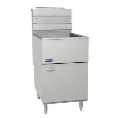 Pitco 65C+S Standard Tube Heated Gas Fryer 36L Mattys