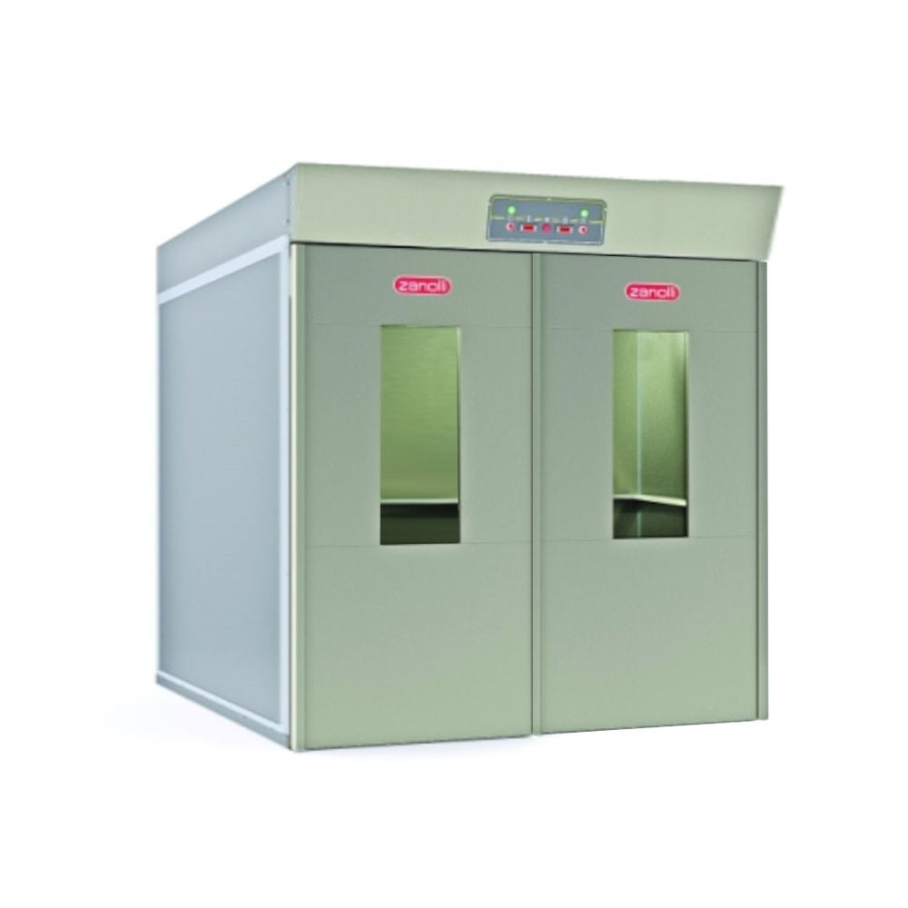 Zanolli Celle Rotor Wind CL-2P-4C - 60X80 Roll-In Double Door Proving Chamber | Fits 8 X Single Trolleys | 400 X 600 Tray 7RWB104 Mattys