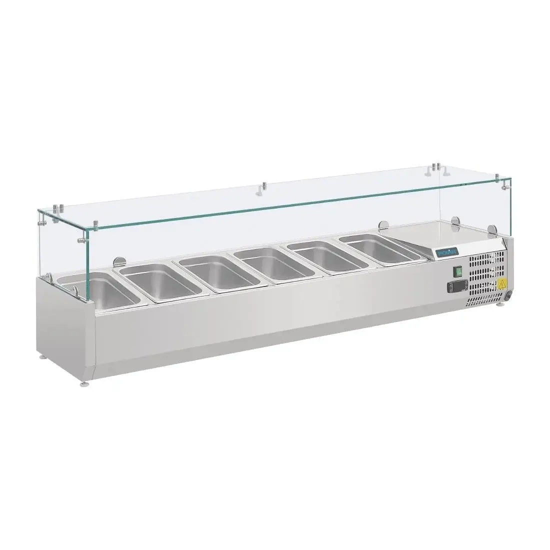 Polar G-Series Countertop Prep Fridge 6x 1/4GN AB090-A Mattys