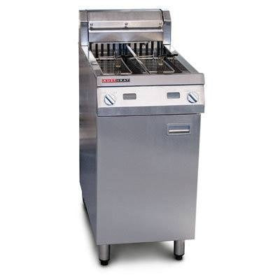 Austheat AF822 Single Twin Tank Fryer 2 Basket Mattys