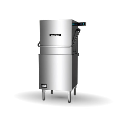Washtech Professional High Capacity Passthrough Dishwasher 600mm Rack AL