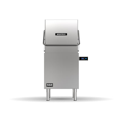 Washtech Professional High Capacity Passthrough Dishwasher 600mm Rack AL
