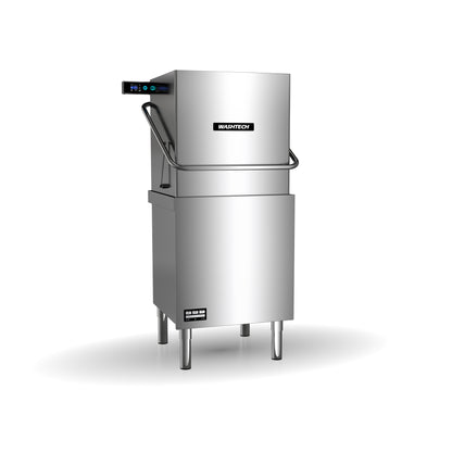 Washtech Professional High Capacity Passthrough Dishwasher 600mm Rack AL