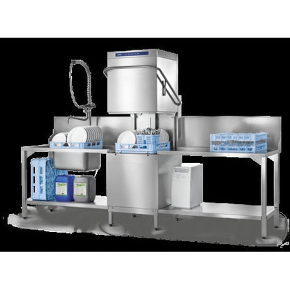 Hobart Food Equipment | AMXB | Prolite Series Hood-Type Glass and Dishwasher, 60 racks p/h Mattys