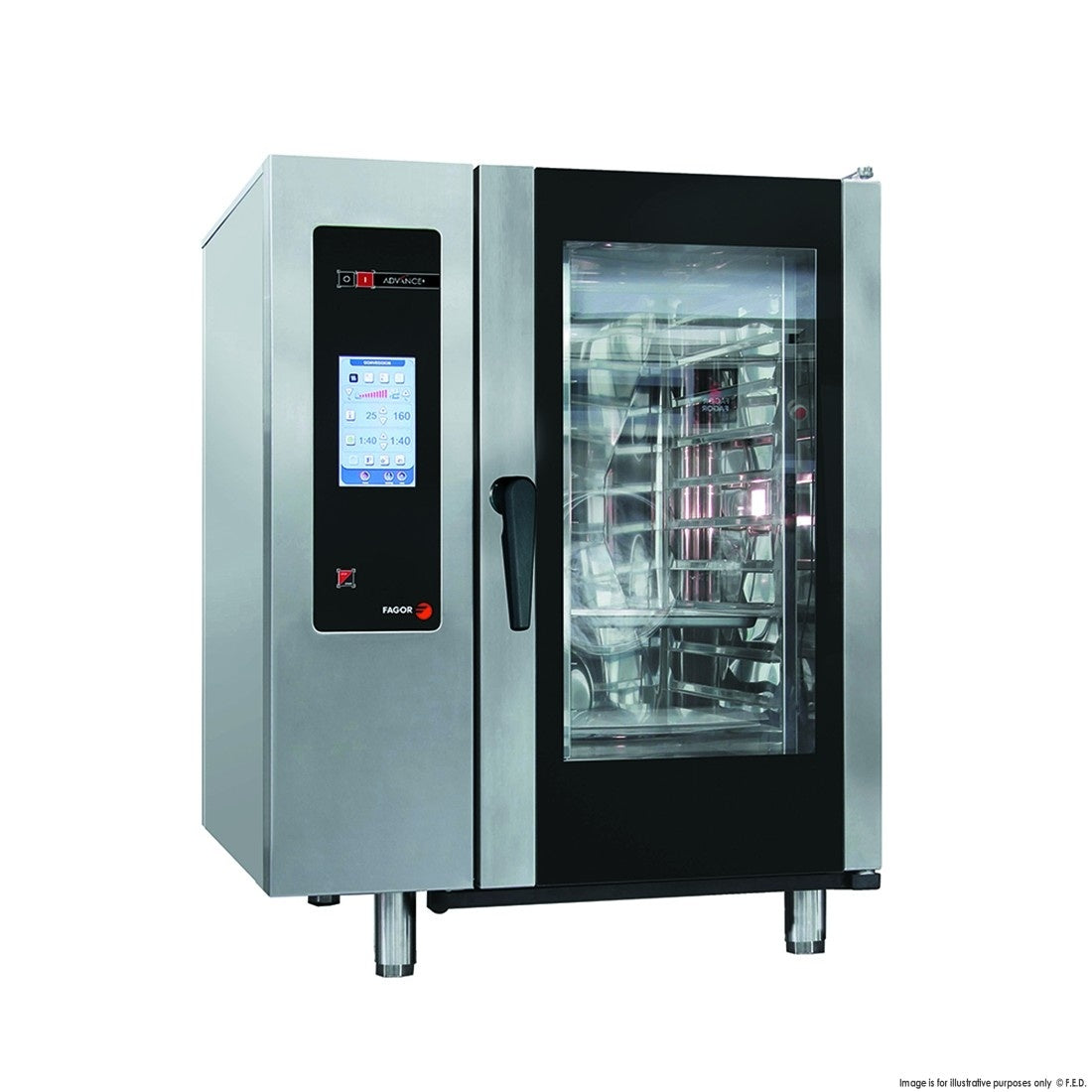F.E.D. Fagor 10 trays electric advance plus combi oven - APE-101 Mattys