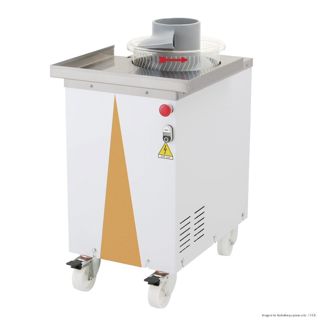 F.E.D. Baker Max AR300P Automatic Pizza Dough Rounder Mattys