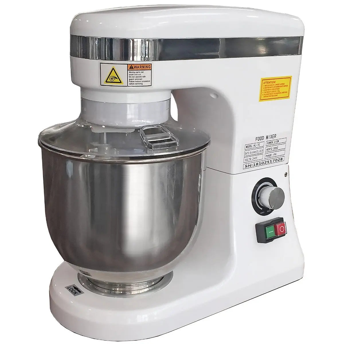 Yellow Mixer B7C Planetary Mixer - 7 Litre Mattys