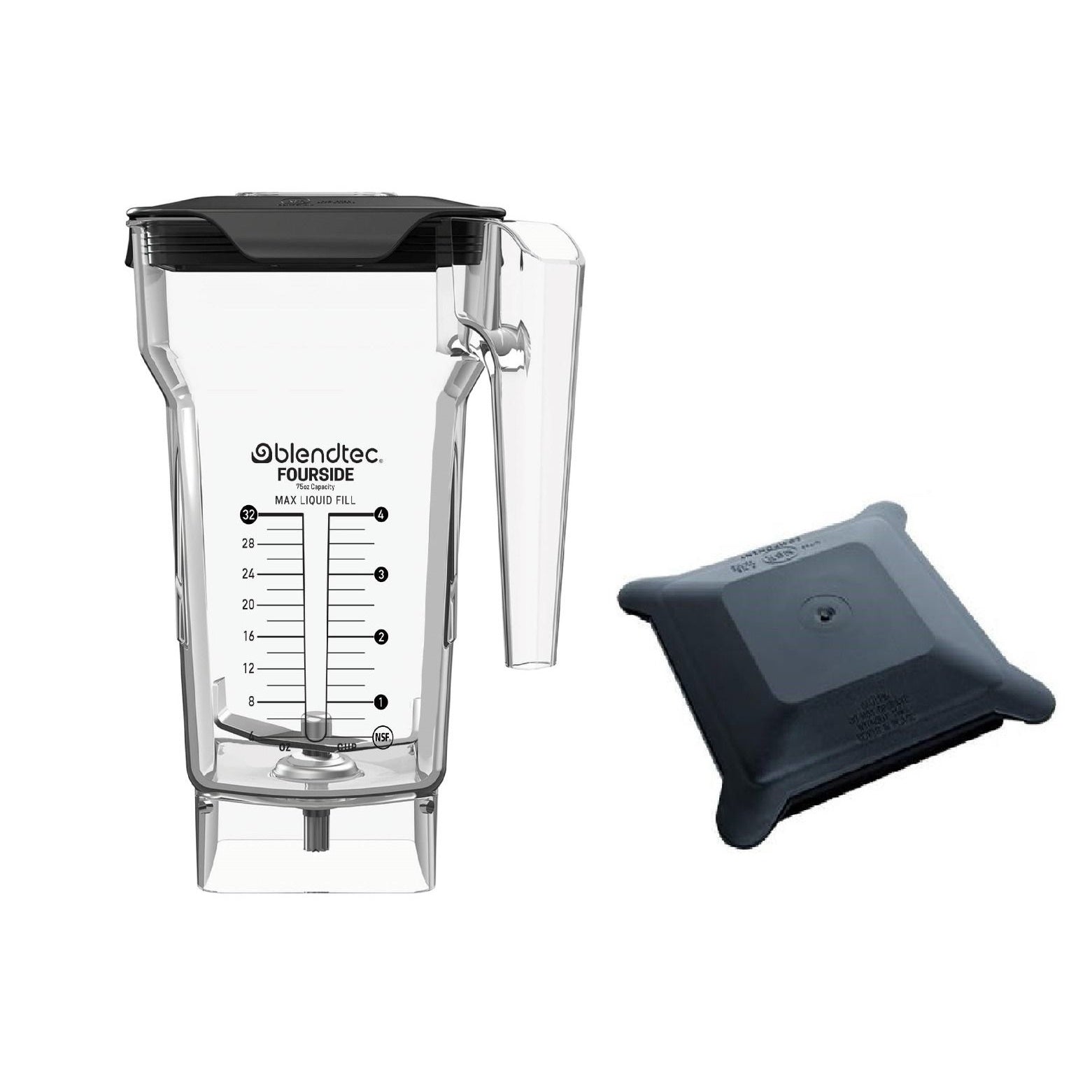 Blendtec Jar Kit Fourside Jar + Standard Hard Lid 1.9 L BA-40-609-H Mattys