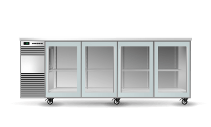SKOPE | BackBar 4 Glass Sliding Door Fridge | BB.4.GSL SKOPE
