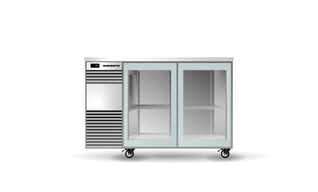 SKOPE | BackBar 2 Glass Sliding Door Fridge | BB.2.GSL SKOPE