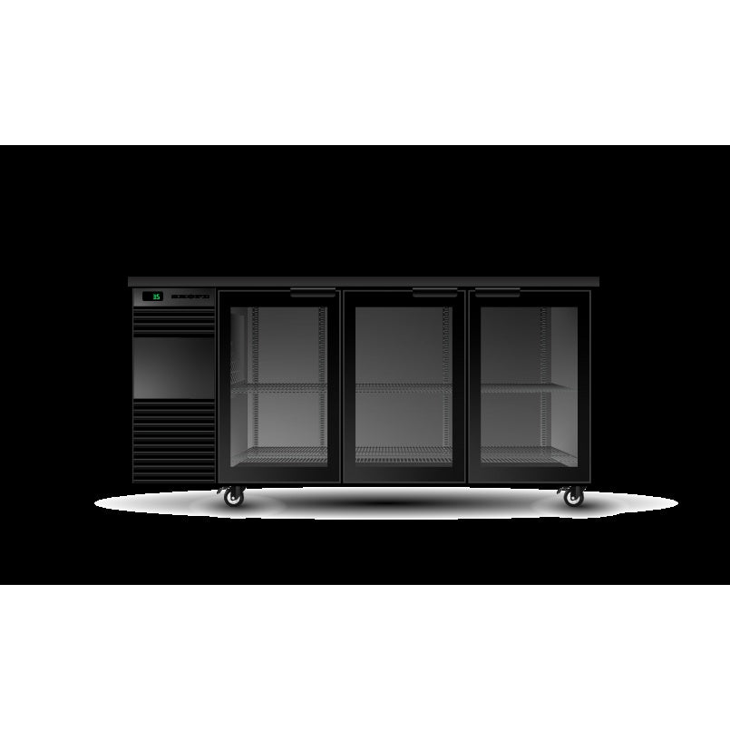 Skope BackBar N BB.3.GSW 3 Glass Swing Door Fridge Mattys
