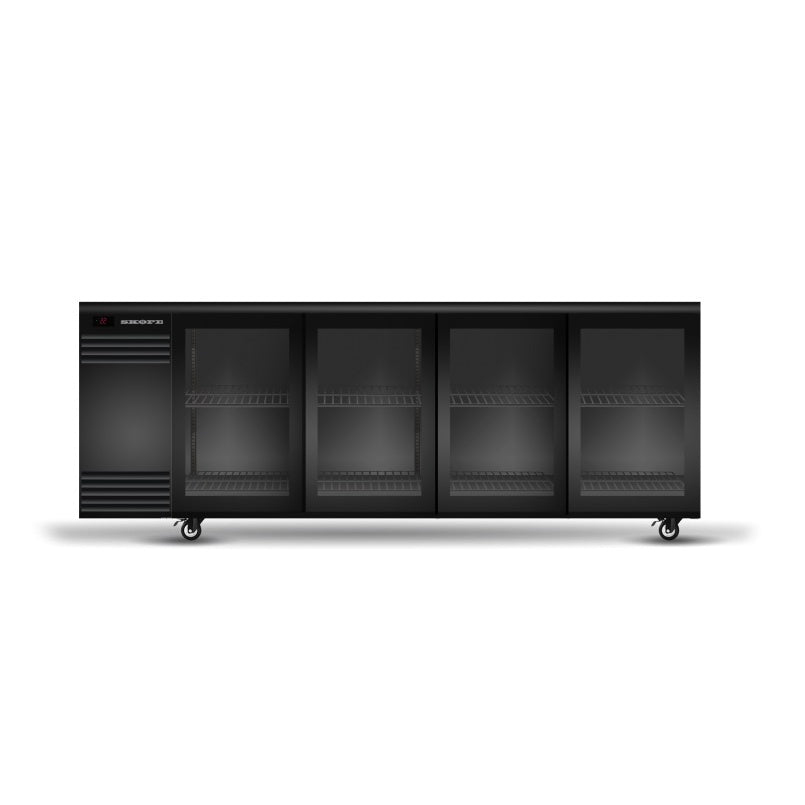 Skope BackBar N 4 BB.4.GSL.r Glass Sliding Door Fridge Remote Mattys